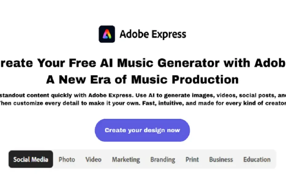 Create your free AI music generator